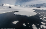 Helicopter flight: Ross Sea coast and Coulman Island, Antarctica